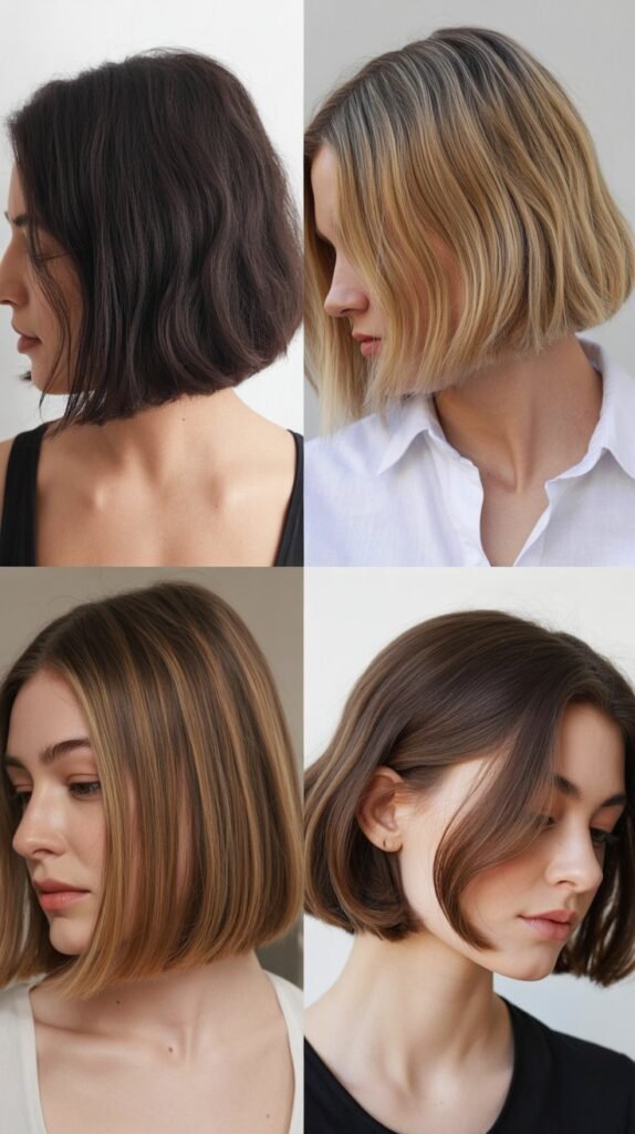 The Soft A-Line Bob