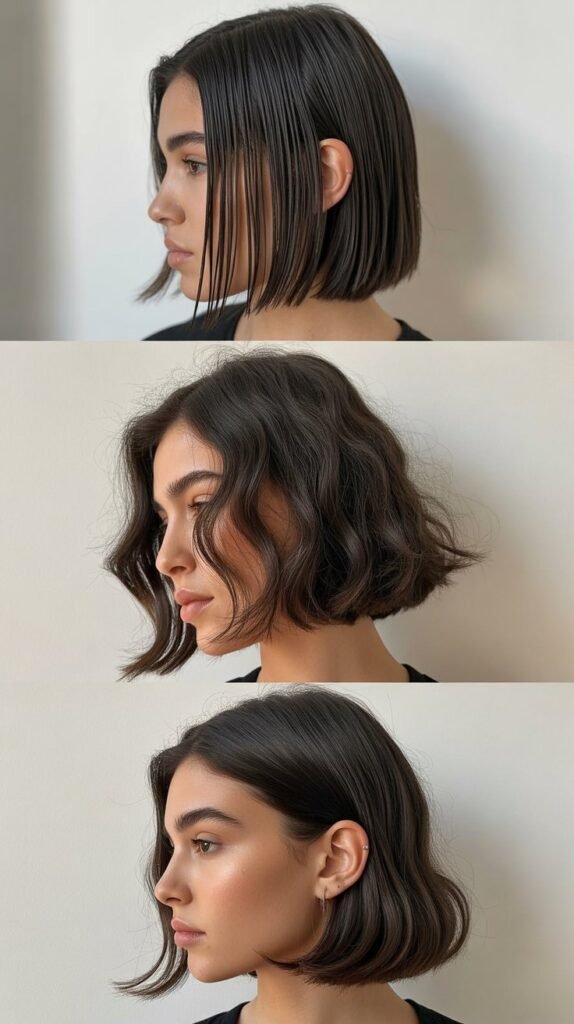  Razor-Cut Long Bob