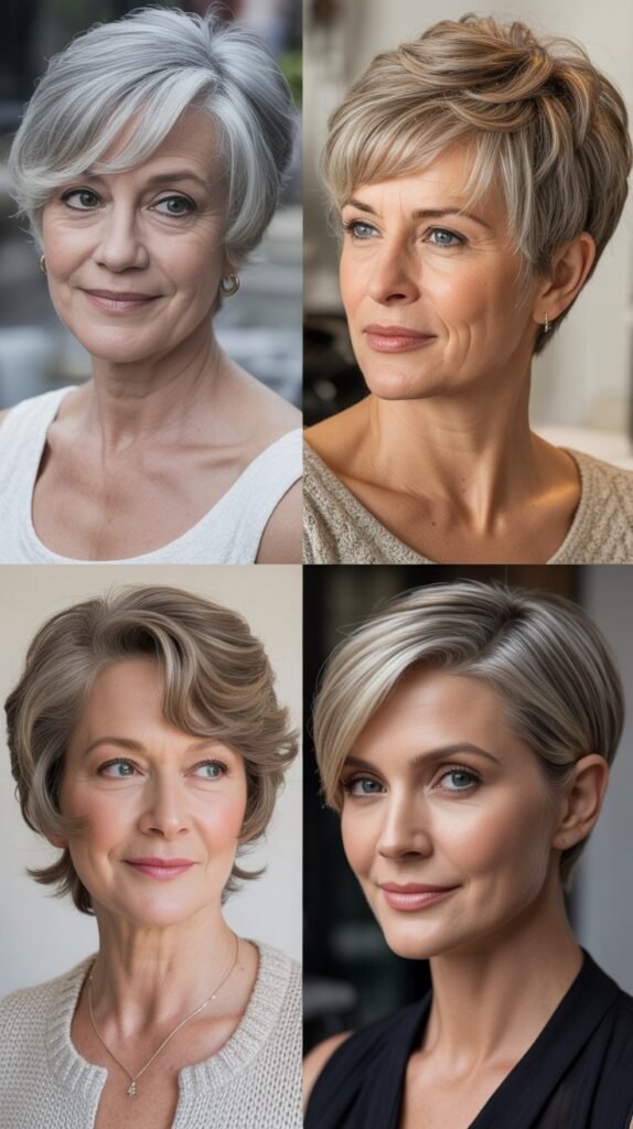 The Side-Swept Pixie