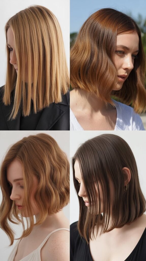 Angled Long Bob (A-Line)