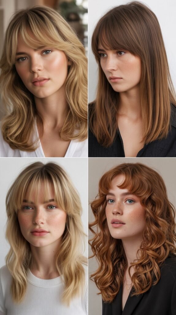  Arched Bangs with Graduated Layers
