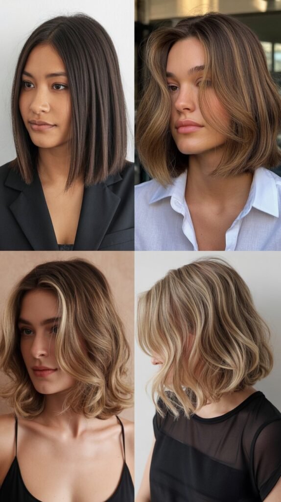 Long Bob with Disconnected Layers