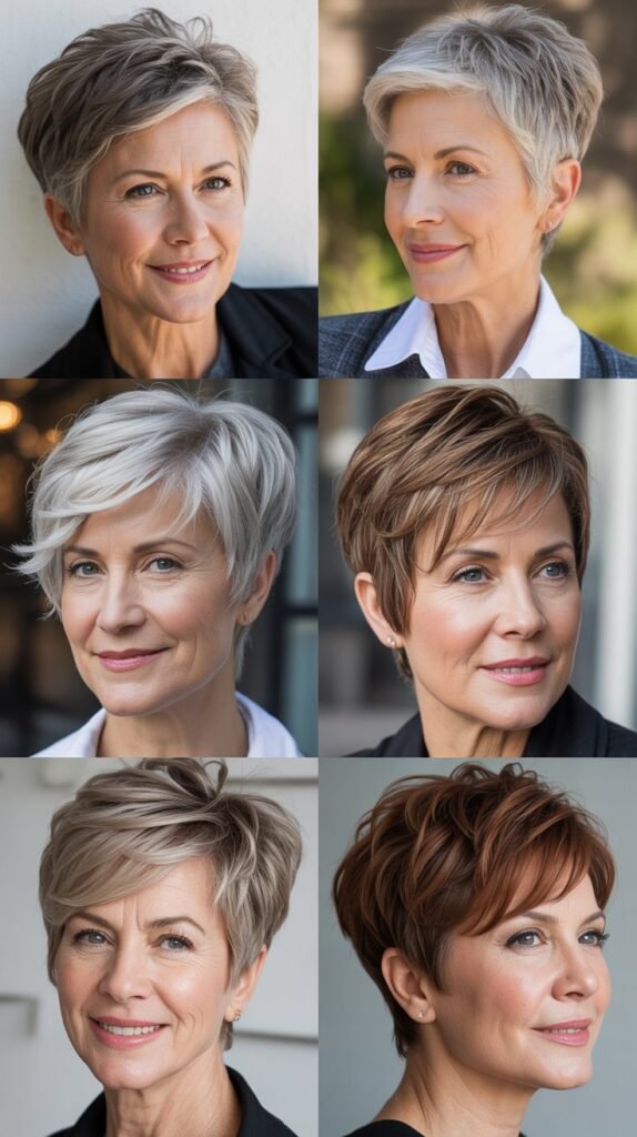 Layered Pixie Cut