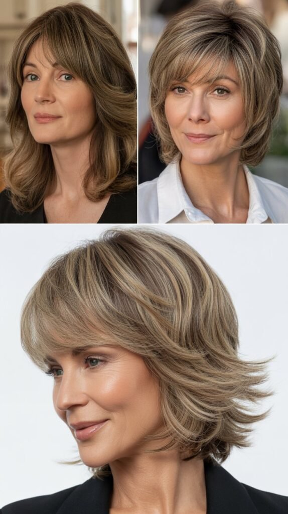 Feathered Fringe with Layers