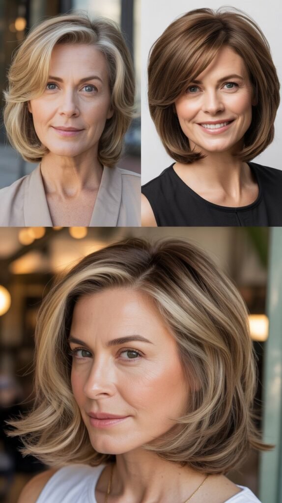 Layered Shoulder-Length Bob
