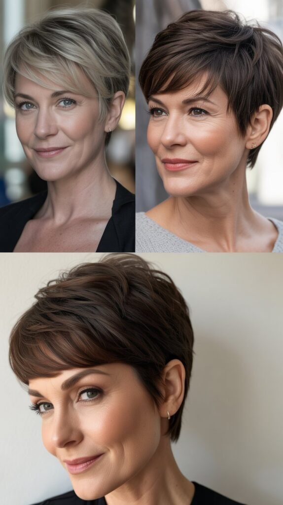 Tapered Pixie for Thick Hair