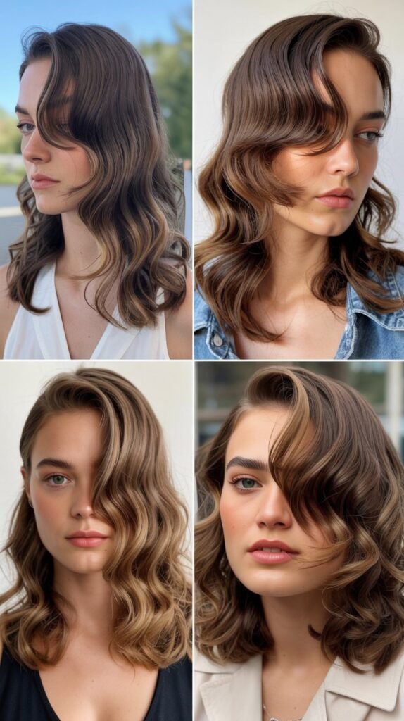  Side-Swept Waves with Deep Part