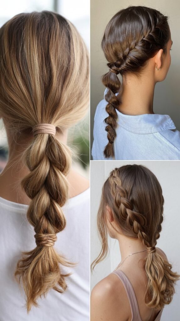 Wrapped Ponytail Braid
