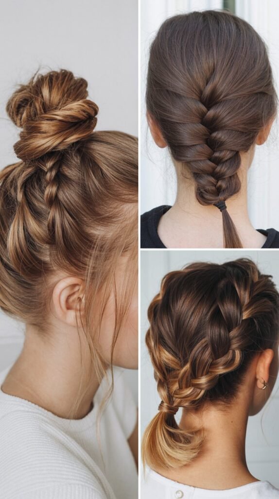 Braided Top Knot