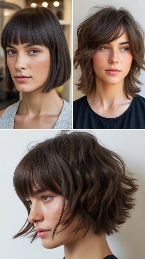 Angular Bangs with Disconnected Layers