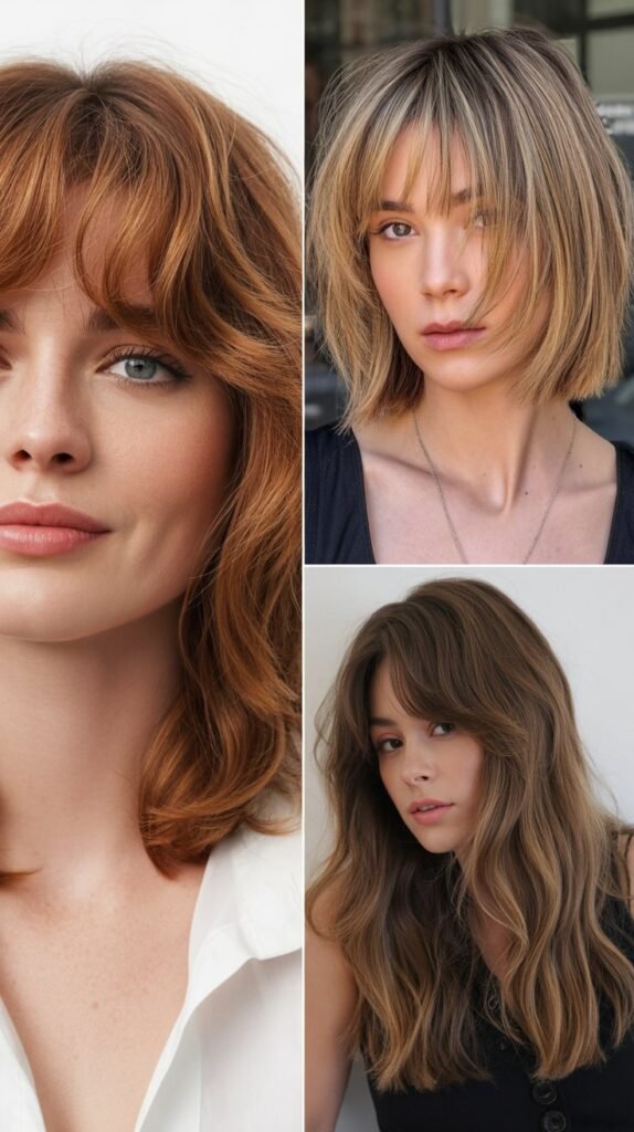  Choppy Layers with Wispy Bangs