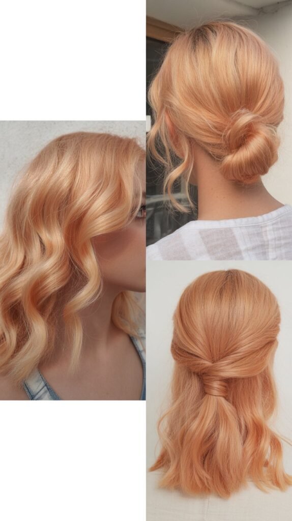 Peach-Toned Blonde