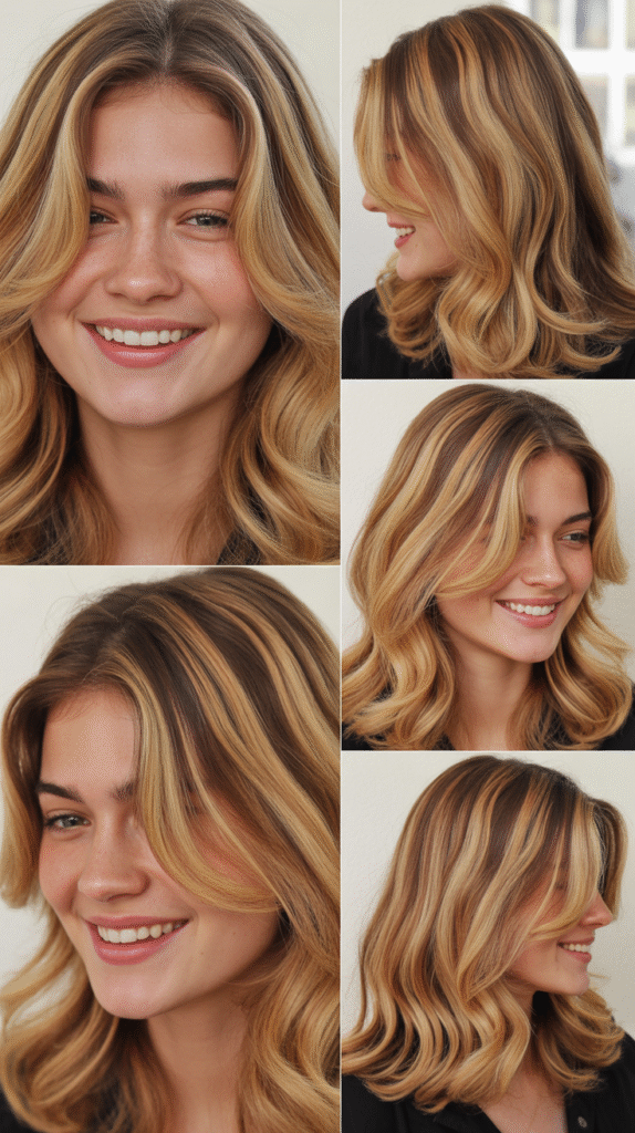 Toasted Almond Blonde With Natural Roots