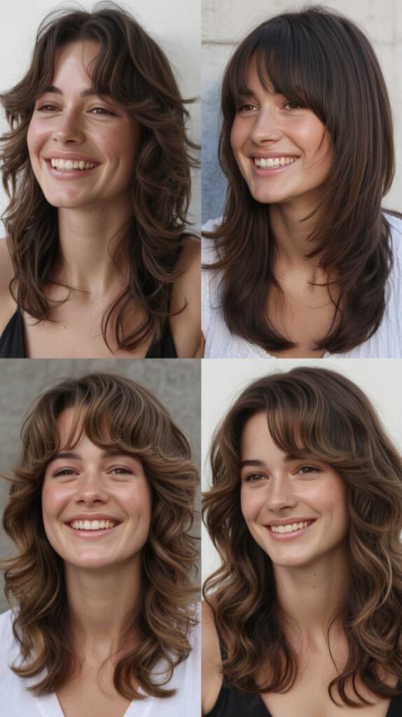 Long Shag with Heavy Face-Framing