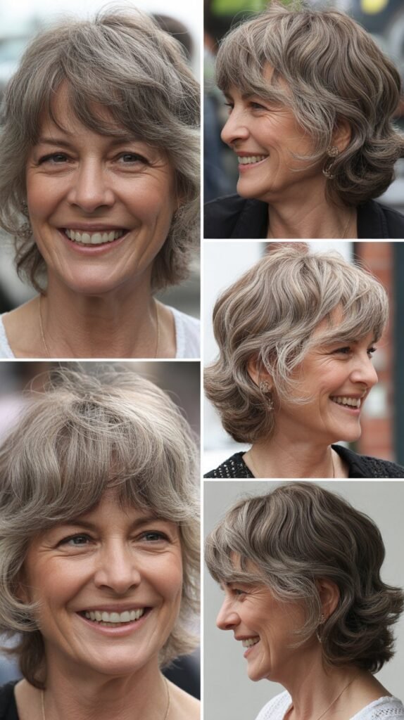 Textured Fringe with Beach Waves