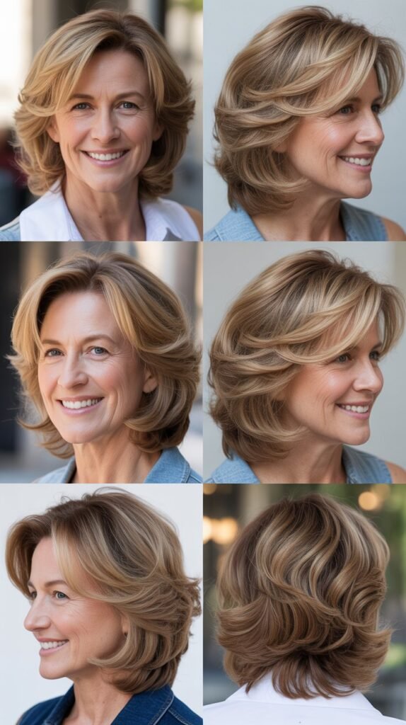 Soft Layered Cut with Subtle Movement