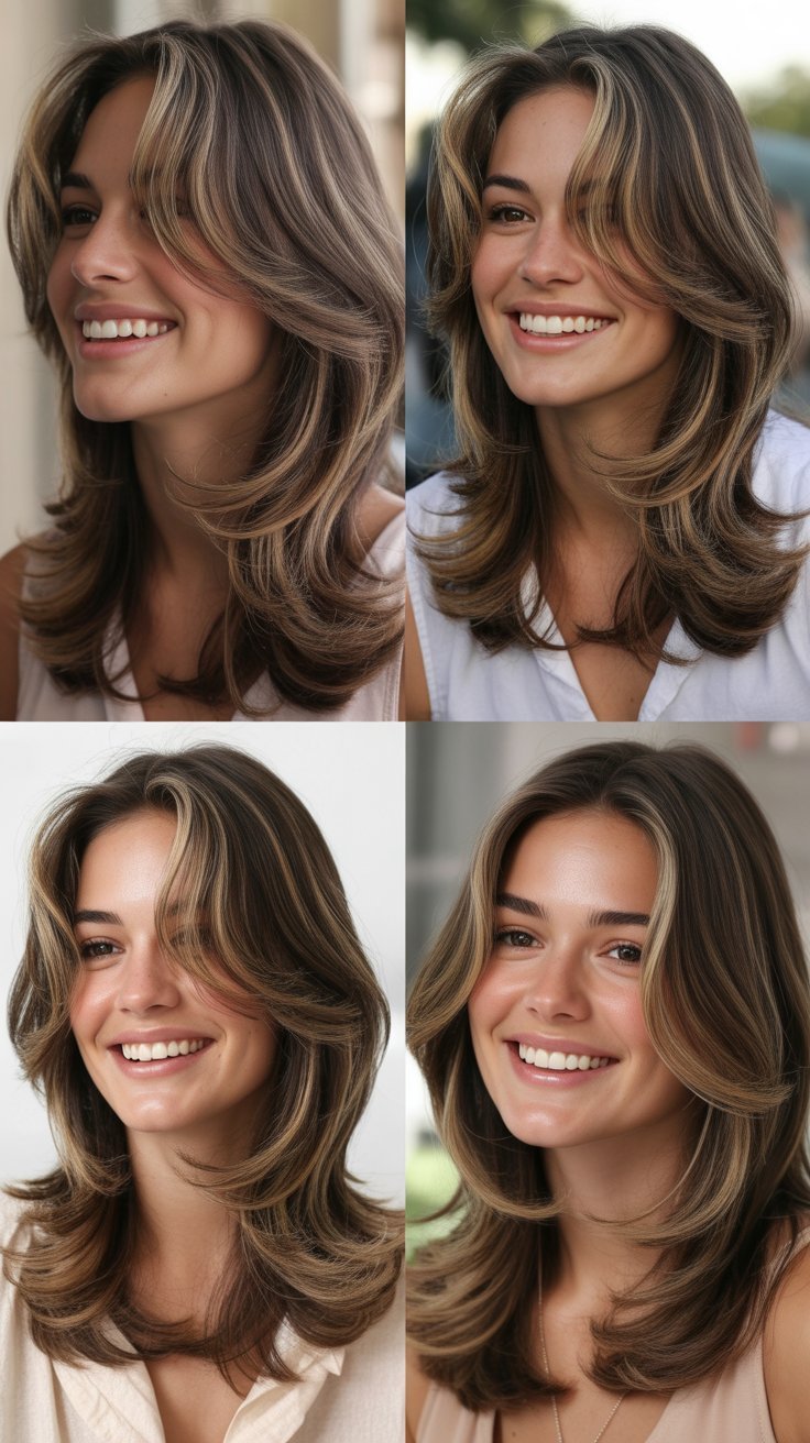 Wispy Textured Bangs