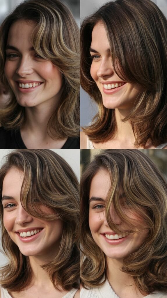  Side-Part with Swooping Face-Framers