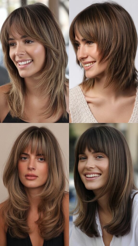 Long Layers with Peek-a-Boo Highlights