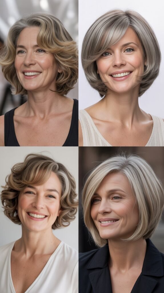 . Layered Lob (Long Bob)