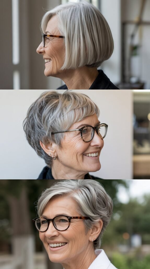 Minimalist Short Cut with Clean Styling