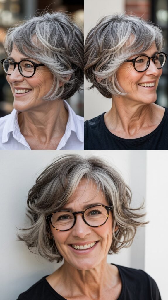  Choppy Bob with Irregular Lengths