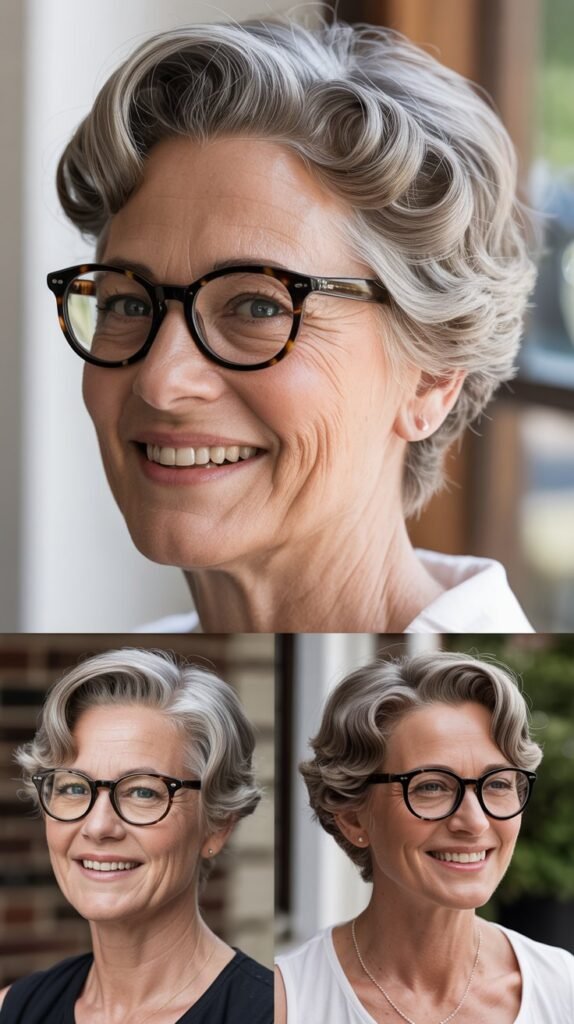 Vintage-Inspired Victory Rolls Pixie