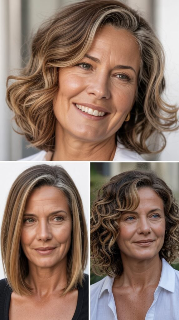 Collarbone-Length Cut with Subtle Highlights