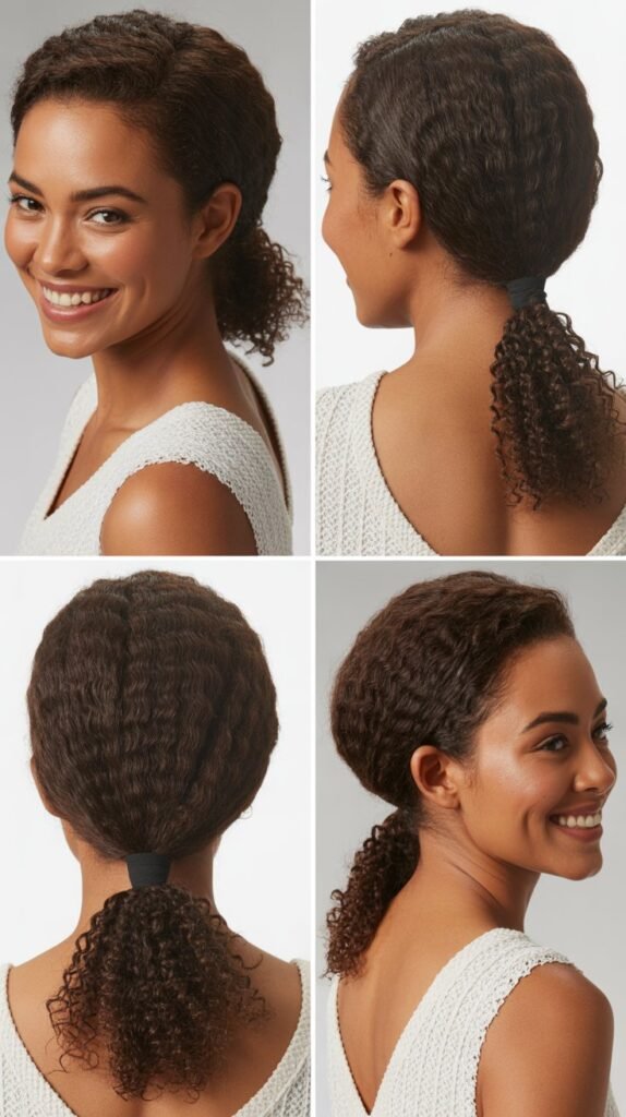  The Topsy Tail Ponytail