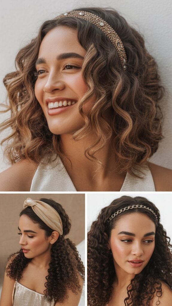  The Textured Waves with Headband