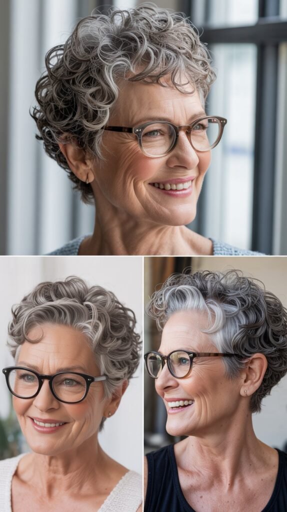 Curly Pixie with Natural Texture Embraced