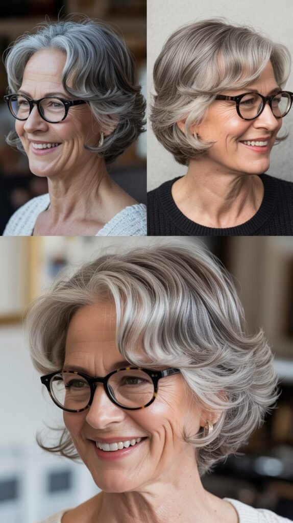 Chin-Length Cut with Side Sweep