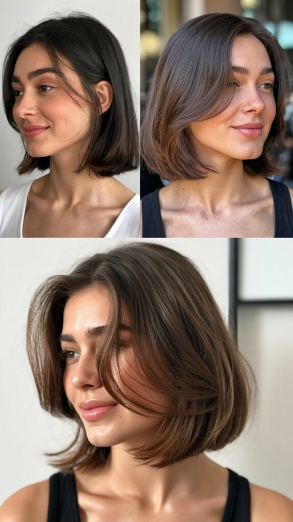 Collarbone Grazing Cut with Minimal Layers