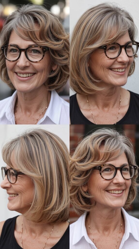 Layered Lob (Long Bob)