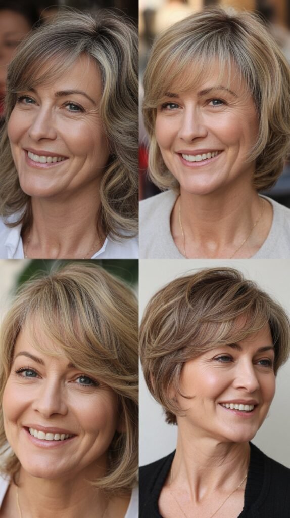  Wispy Side Bangs with Soft Perimeter