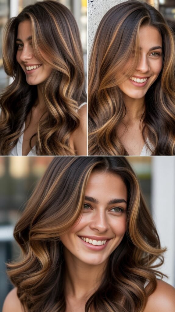 Mushroom Brown with Silver Highlights