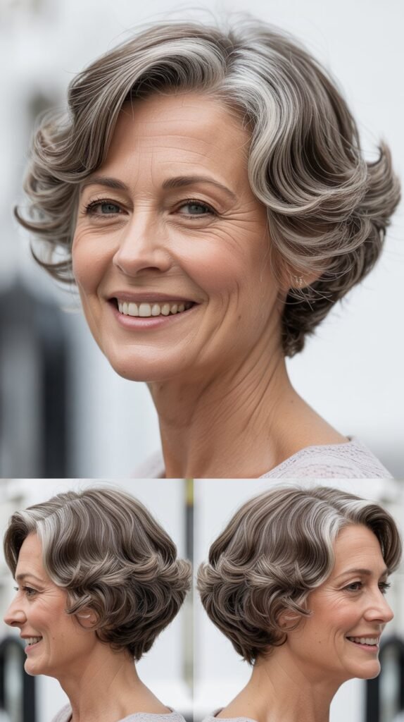 Classic Short Cut with Soft Waves