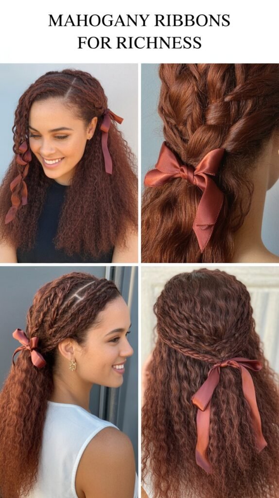 Mahogany Ribbons for Richness