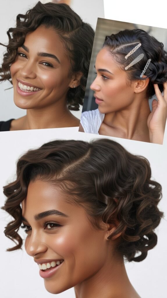 The Quick Pin Curls