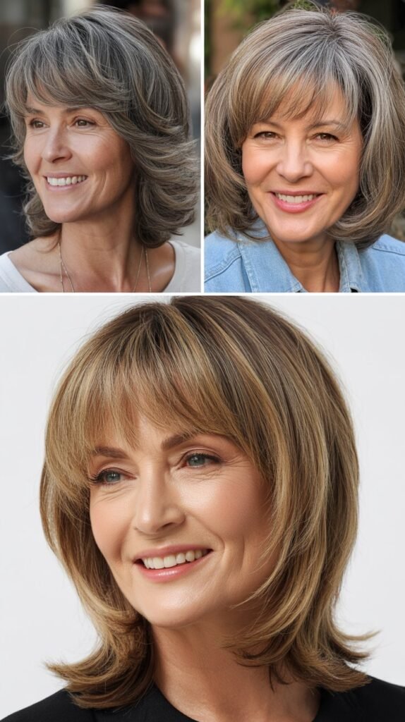 Piecey Bangs with Textured Ends