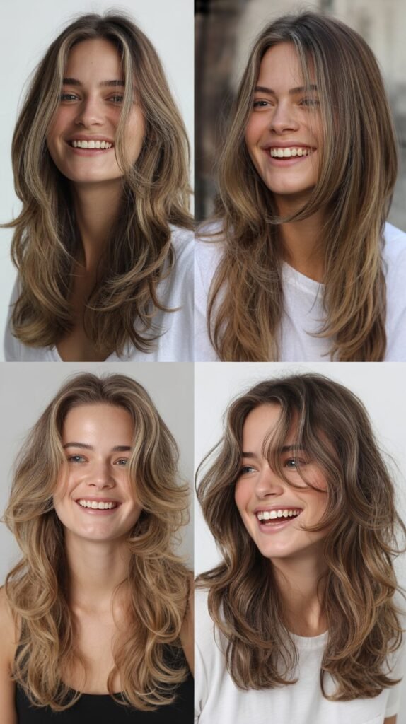 Extreme Long Layers with Face-Framing