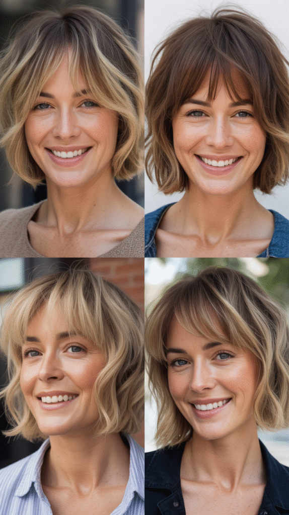 Creamy Blonde With Deep Roots