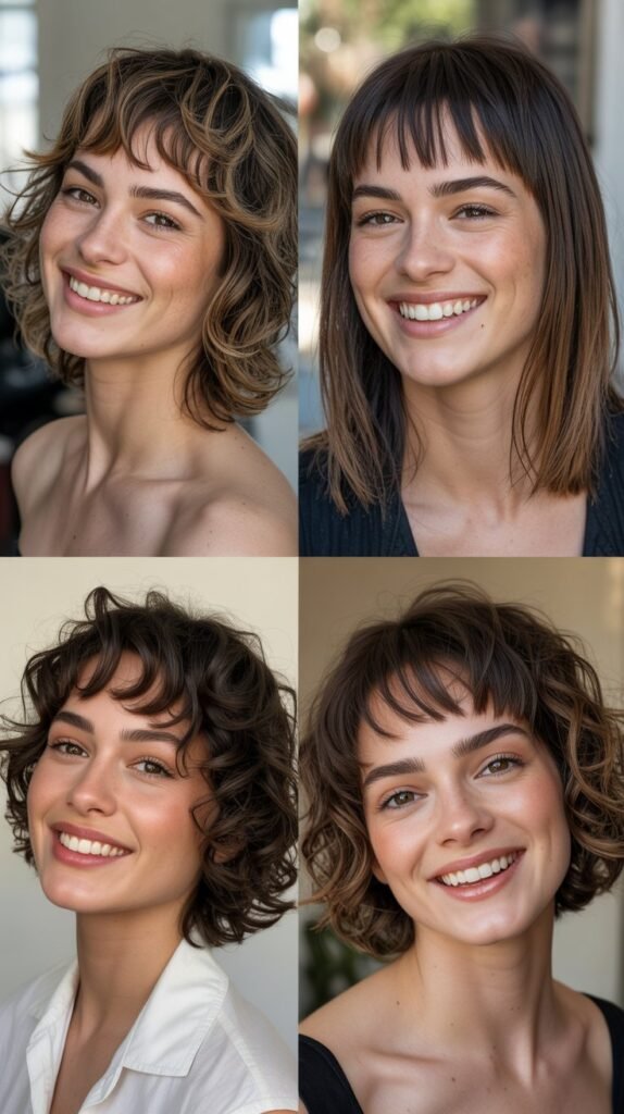  Choppy Micro Bangs with Layered Texture