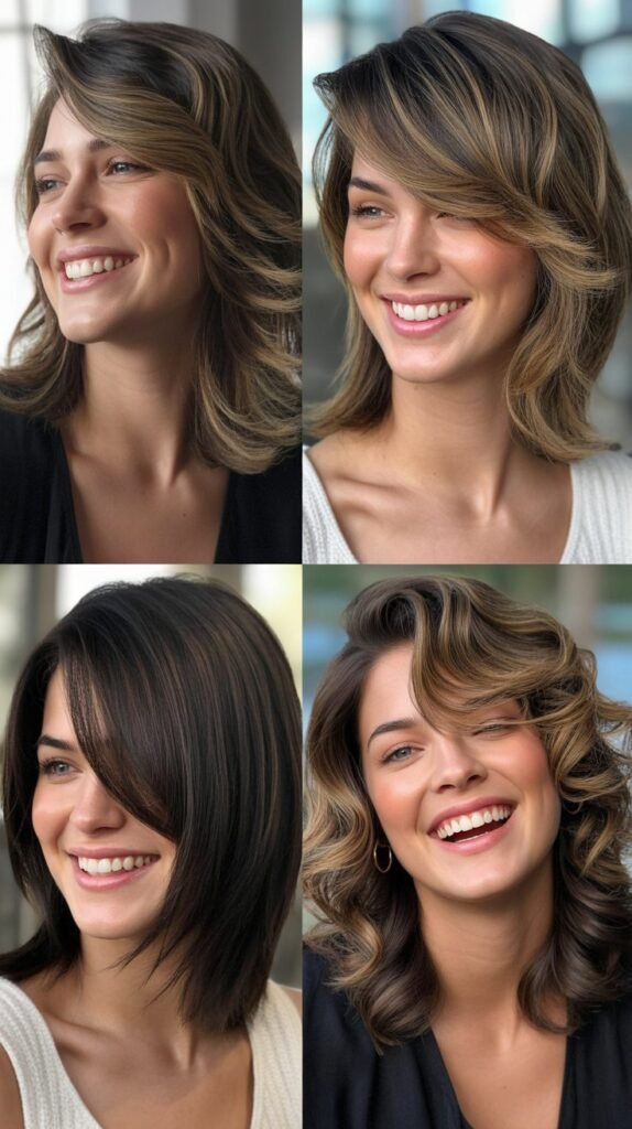 Side-Swept Layers with Drama