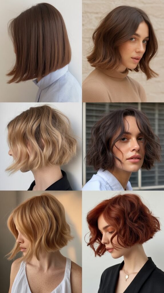  A-Line Bob with Disconnected Layers