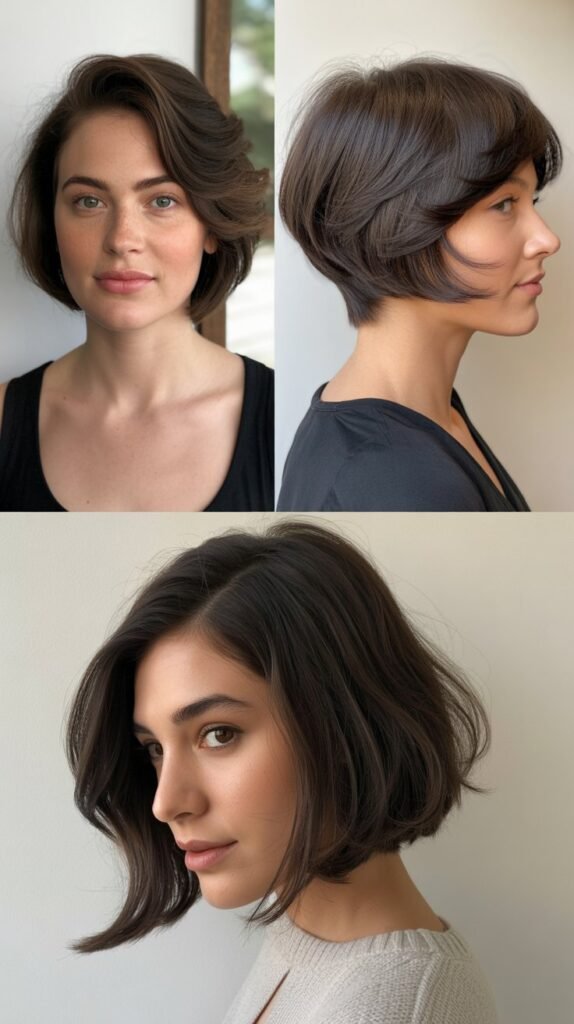  Inverted Bob with Stacked Back