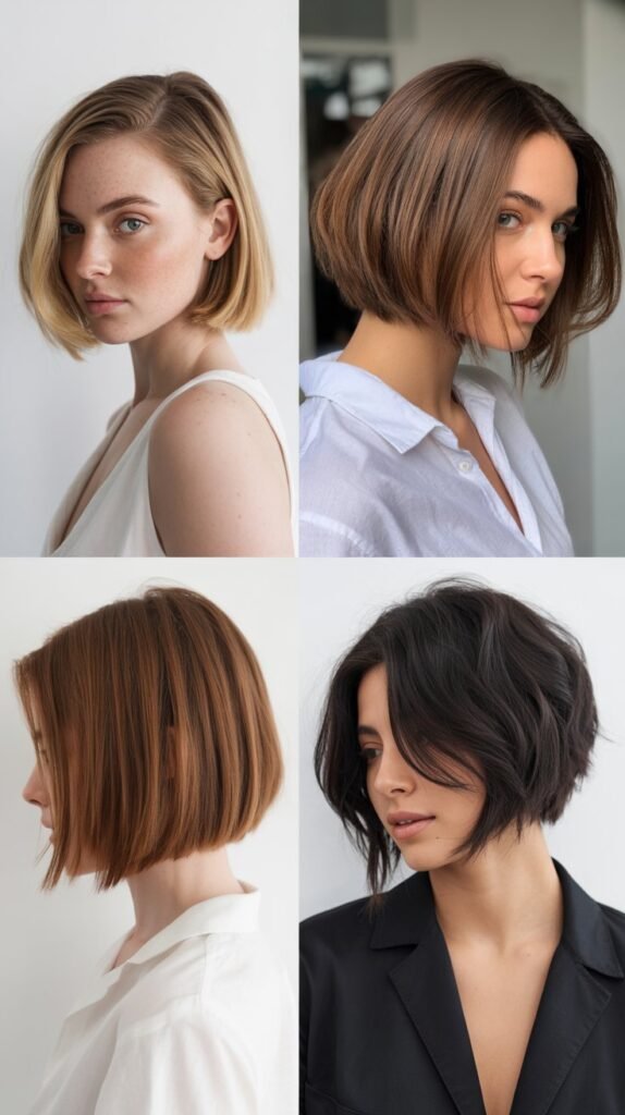 Stacked Bob with Graduated Layers