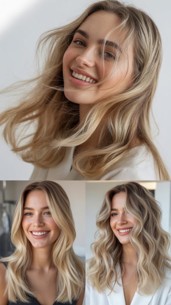 Crystalline Blonde with Hybrid Layers