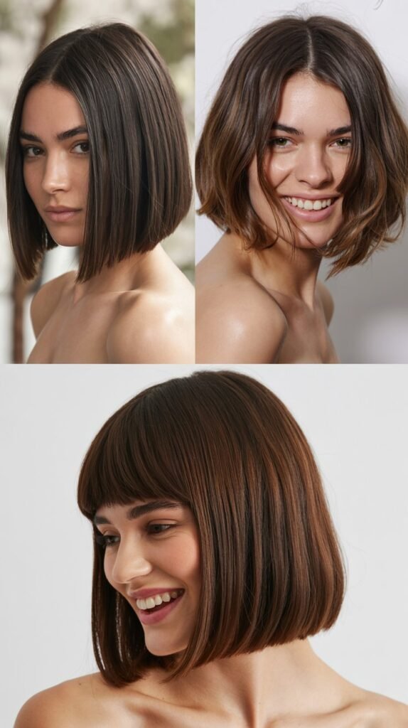  The Classic Straight Long Bob