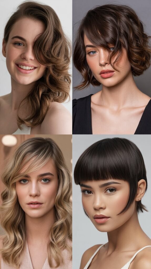 Side Fringe with Asymmetrical Waves